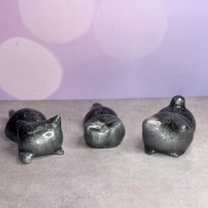 Set of 3 Kawaii Kitten Figurines